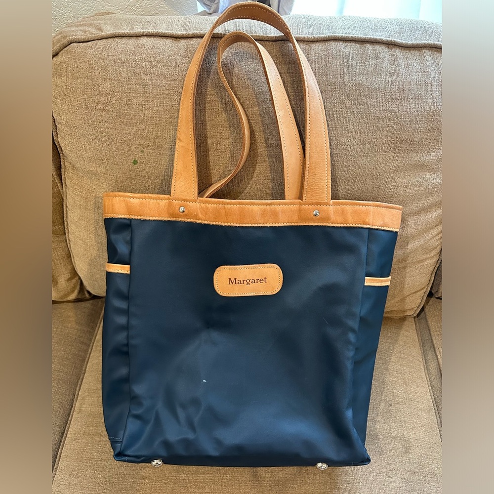 Jon Hart “ Margaret” Left Bank Navy Shoulder Bag